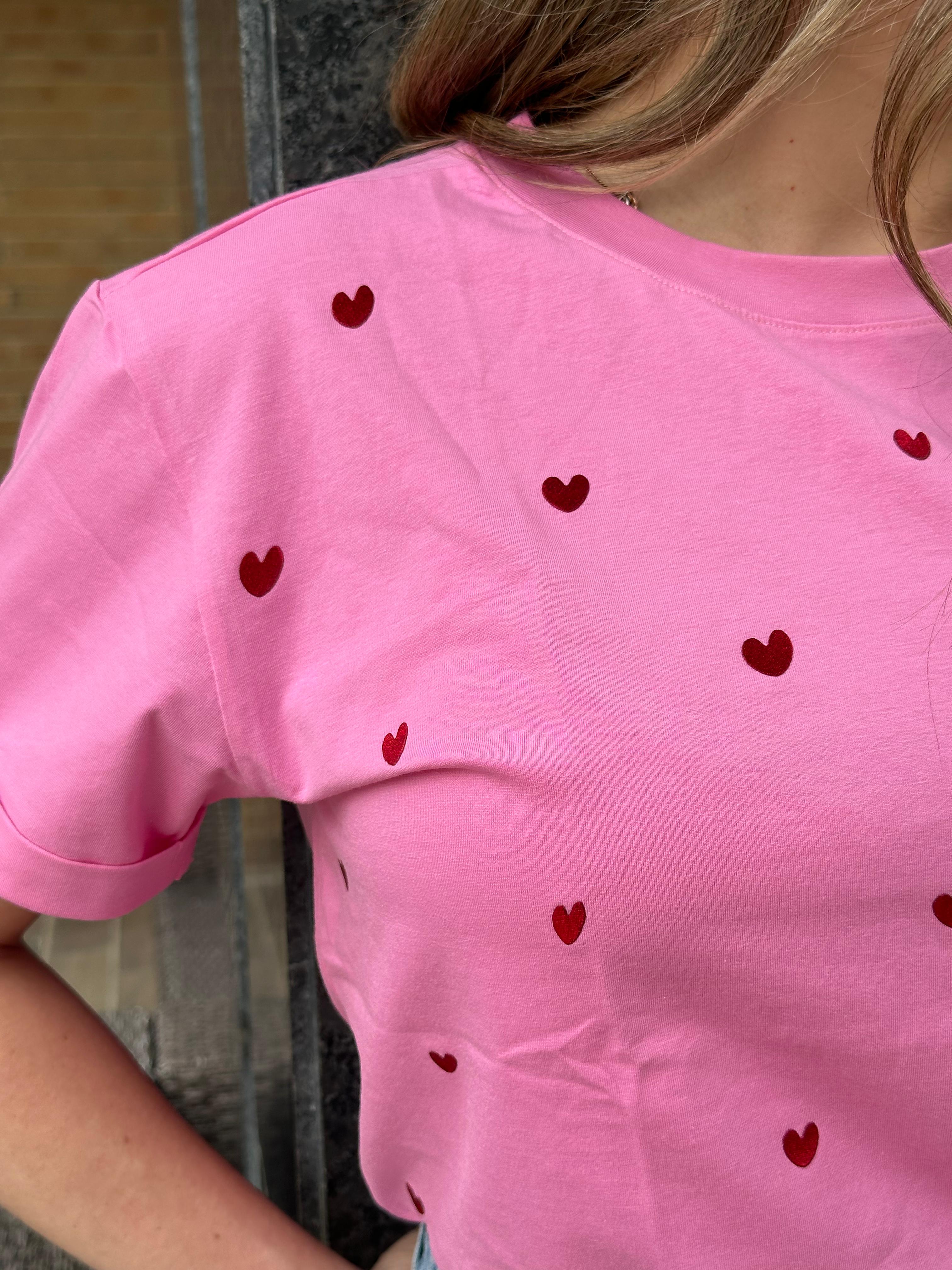 CAMISETA AMOR BRILLANTE
