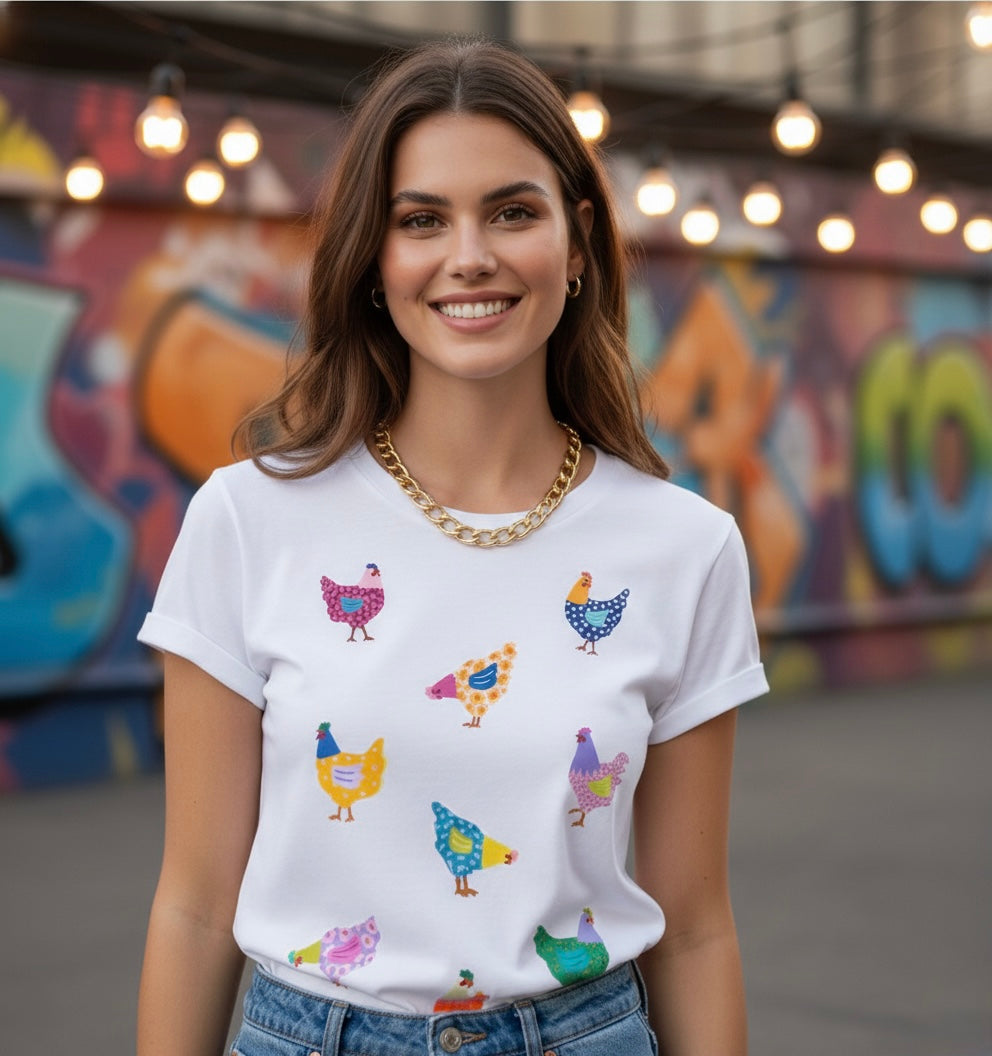 CAMISETA GALLINITAS COOL