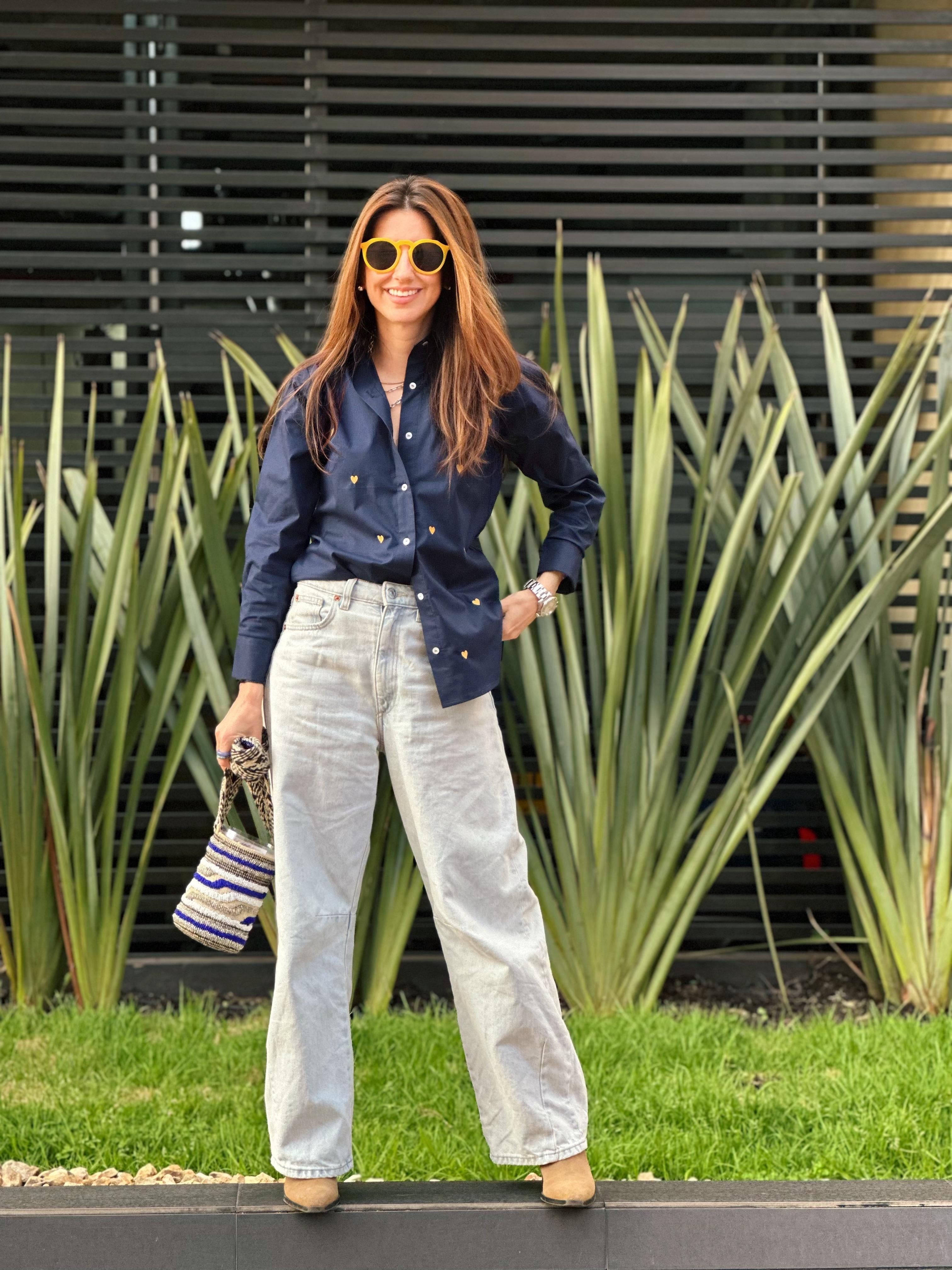 CAMISA NUEVA YORK ||| CORAZONES ALBOROTADOS