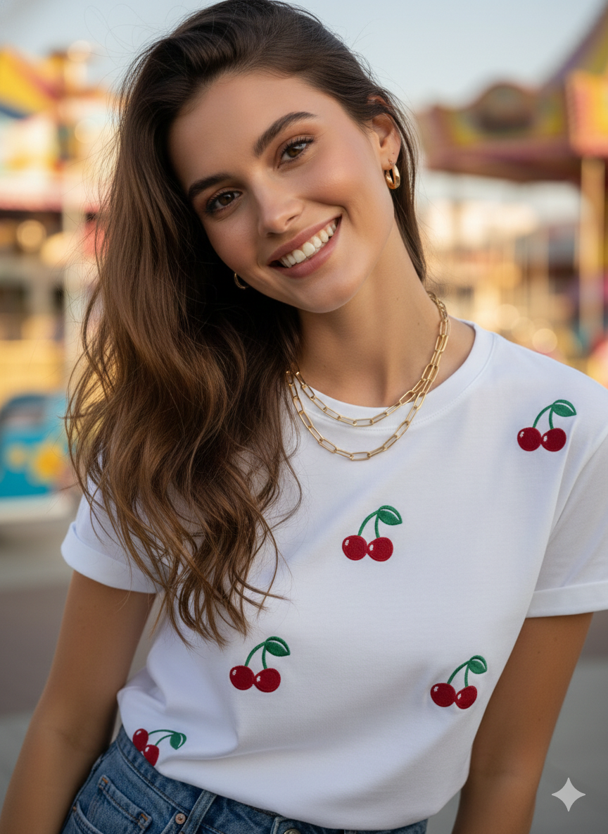 CAMISETA VELVET CHERRIES