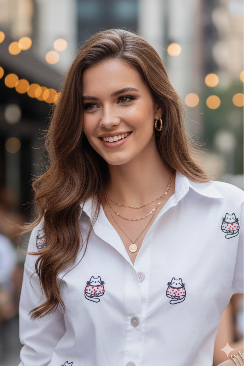 CAMISA|||GATICOS ABRIGADOS