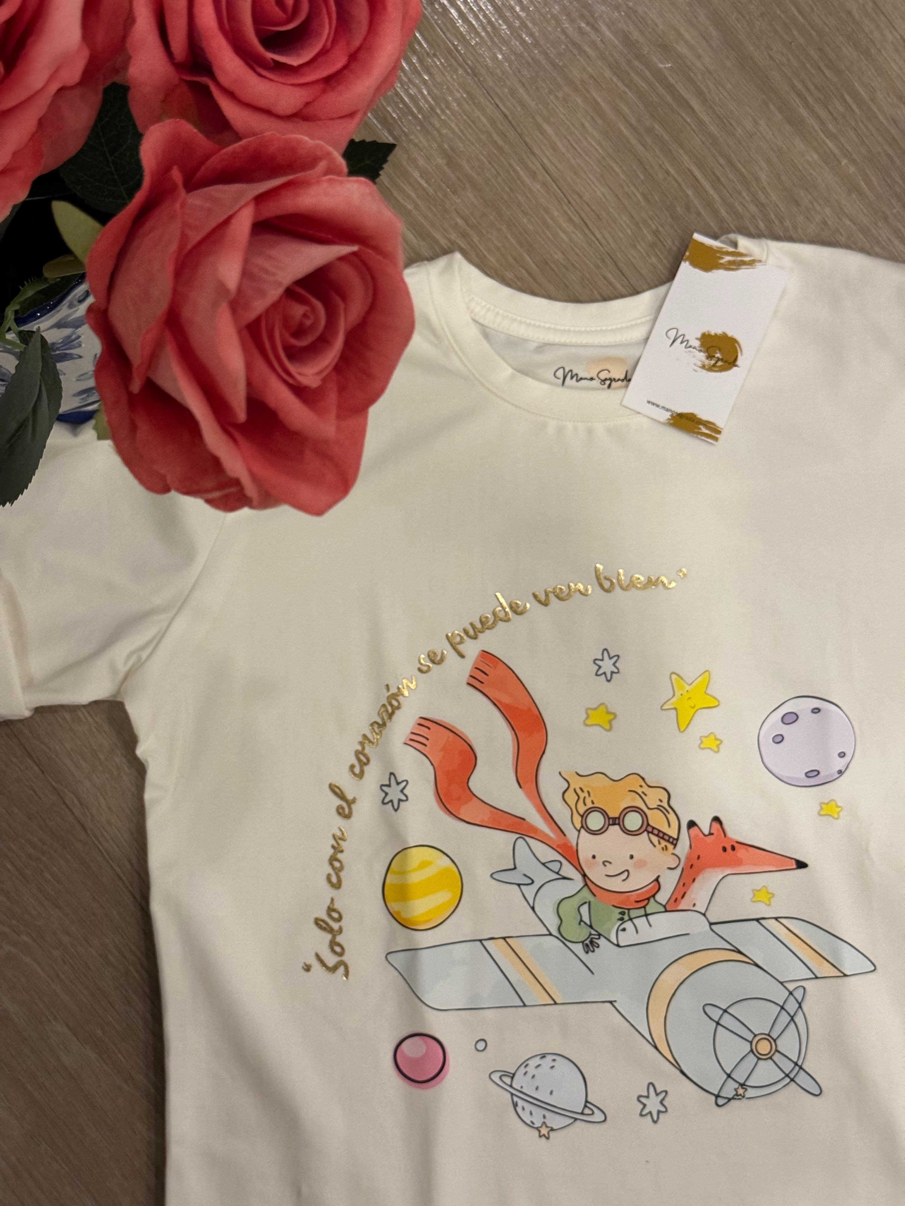 CAMISETA SOLO CON EL CORAZON SE PUEDE VER