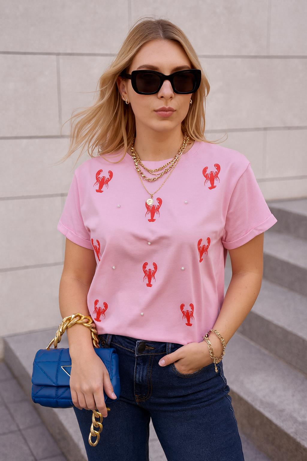 CAMISETA PARTY MINI LOBSTER