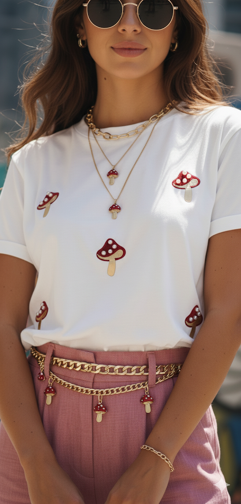 CAMISETA HAPPY FUNGHI