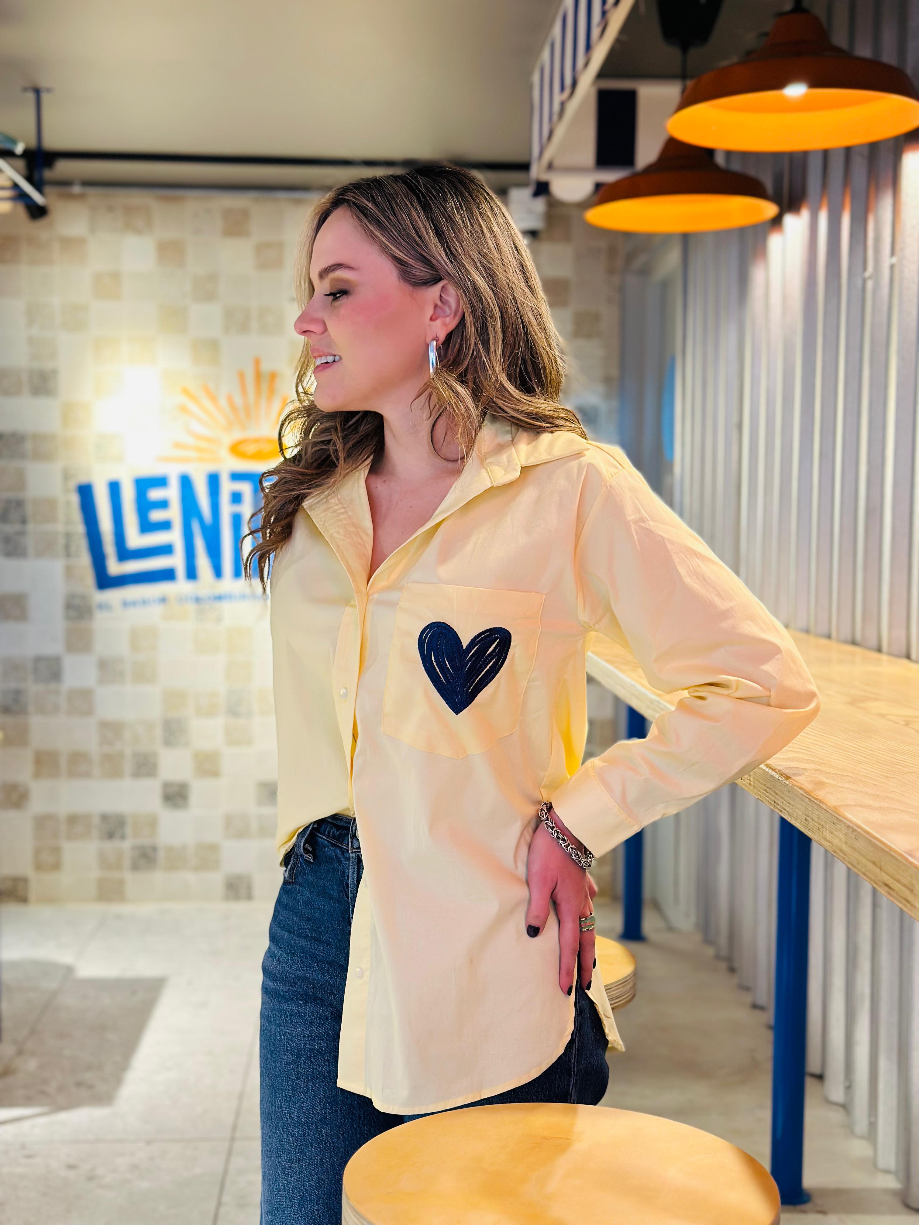 CAMISA GALICIA|||AMOR PINTADO DE AZUL