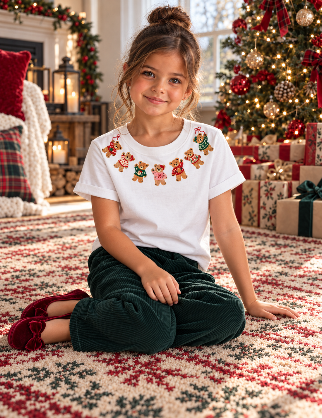 CAMISETA CHRISTMAS BEARS MINI