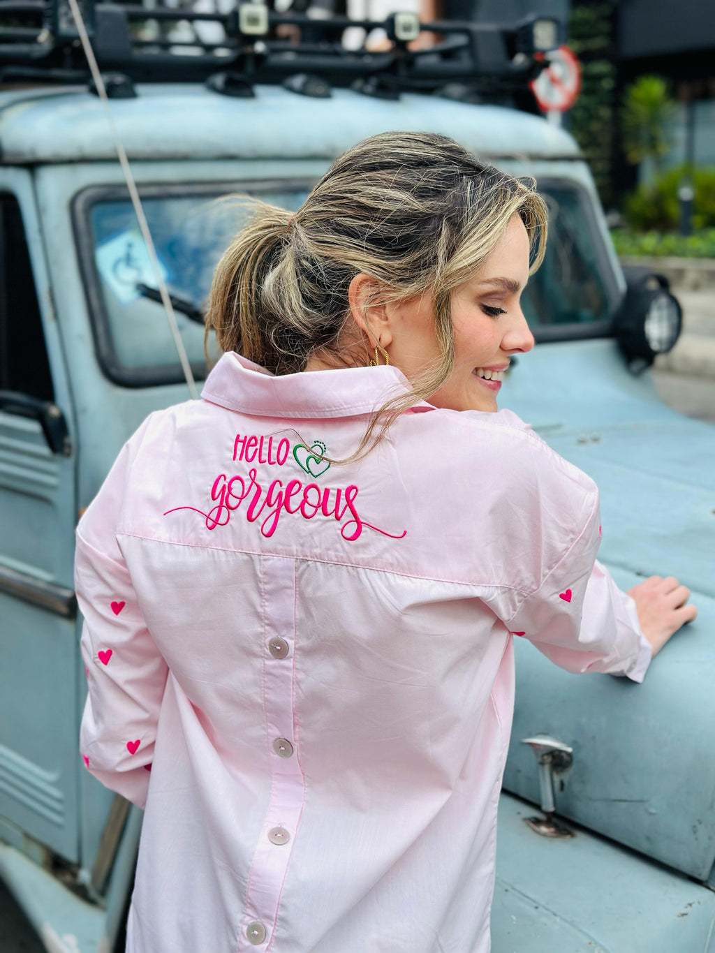 CAMISA HELLO GORGEOUS