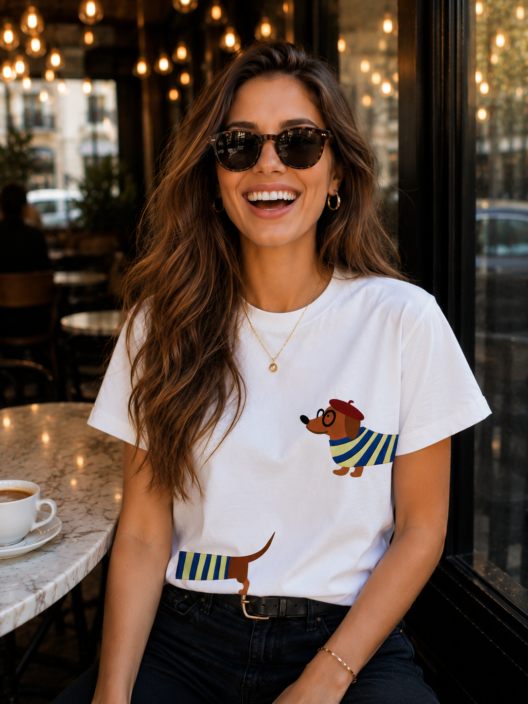 CAMISETA AMOR SALCHICHA
