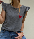 CAMISETA MARINERA BOLERO CORAZON