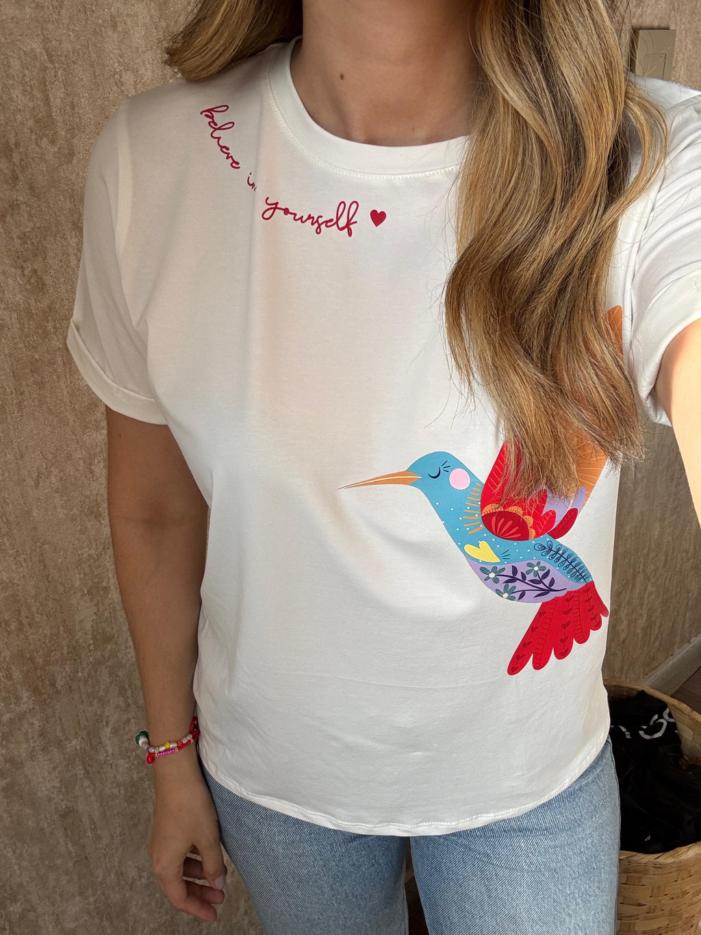 CAMISETA COLIBRI BELIEVE IN YOURSELF
