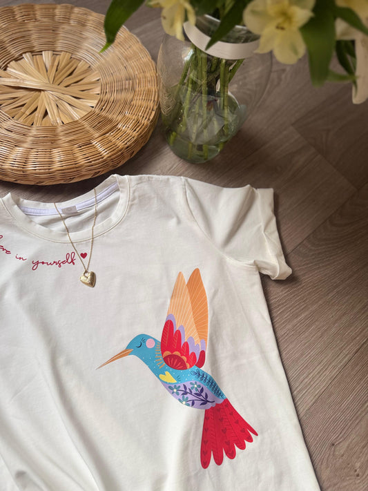 CAMISETA COLIBRÍ BELIEVE IN YOURSELF
