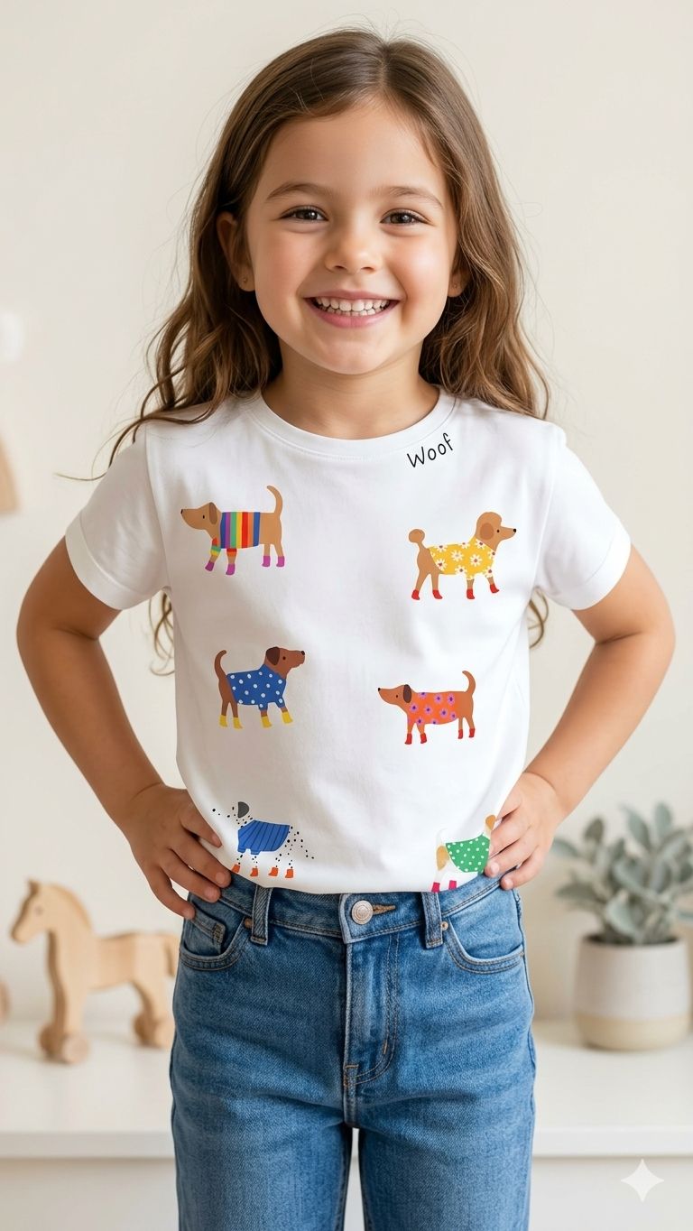 CAMISETA FASHION DOGS MINI (ENTREGA 6 DÍAS HÁBILES)
