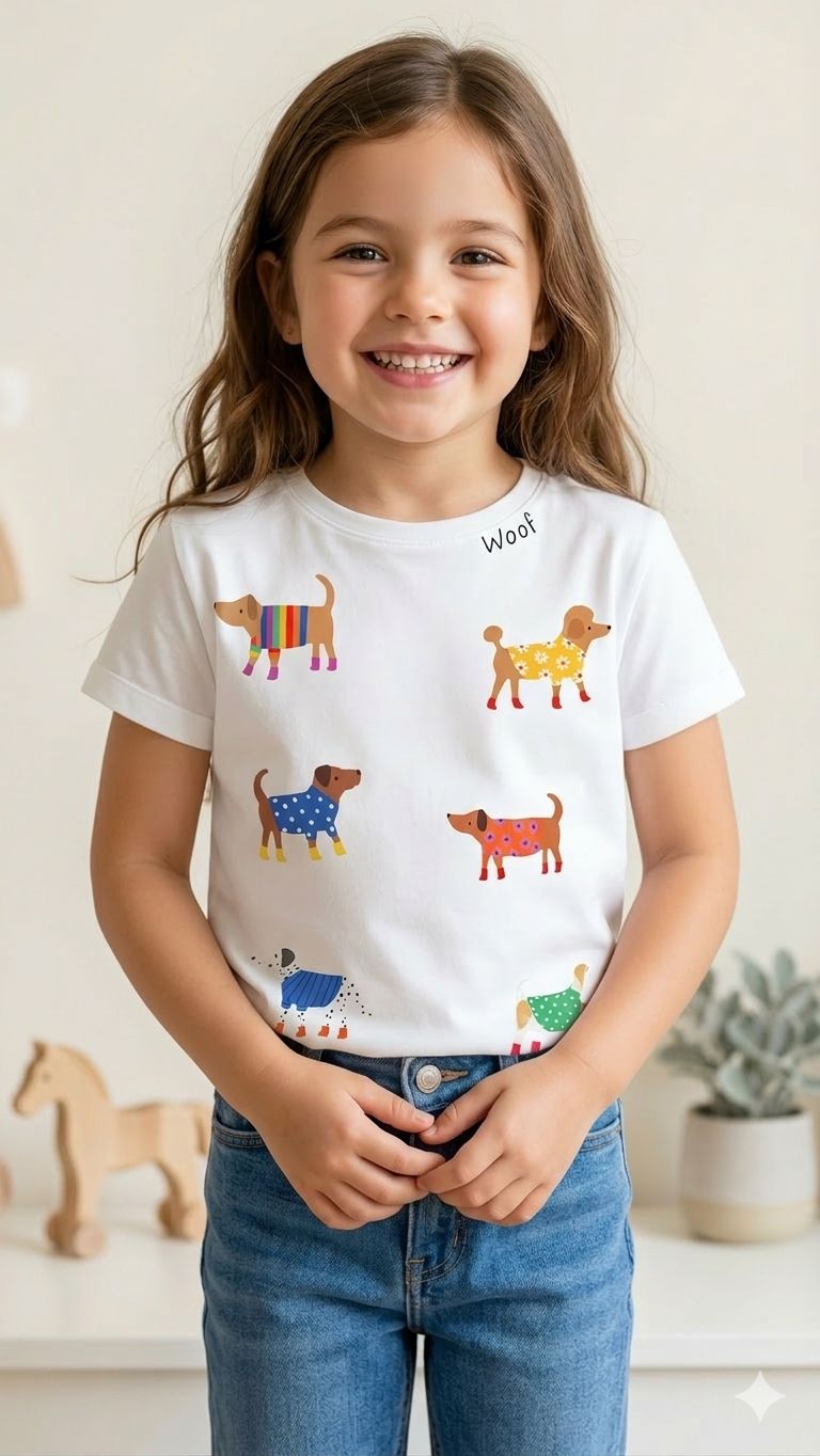 CAMISETA FASHION DOGS MINI (ENTREGA 6 DÍAS HÁBILES)