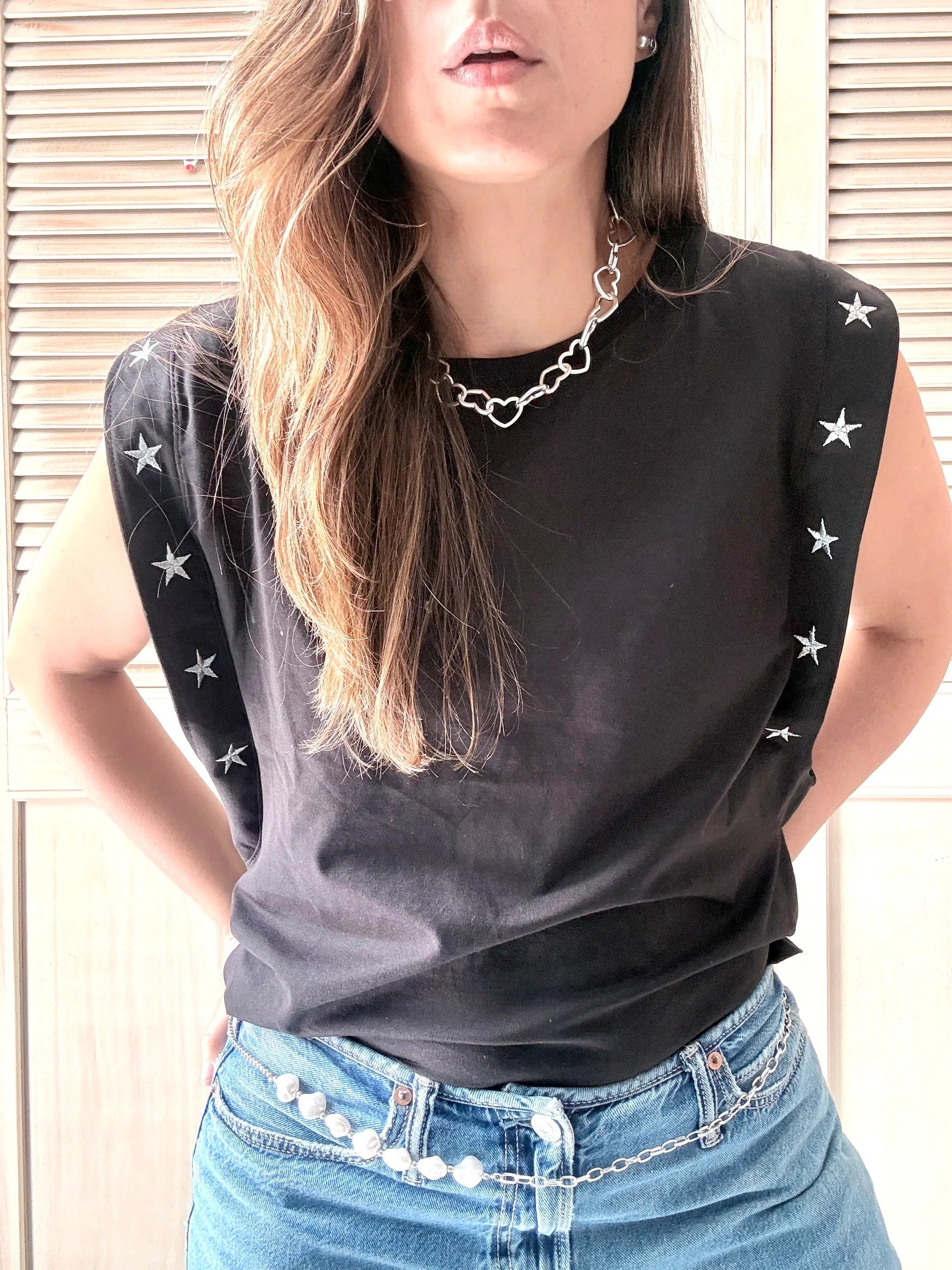 CAMISETA ESTRELLAS LUREX