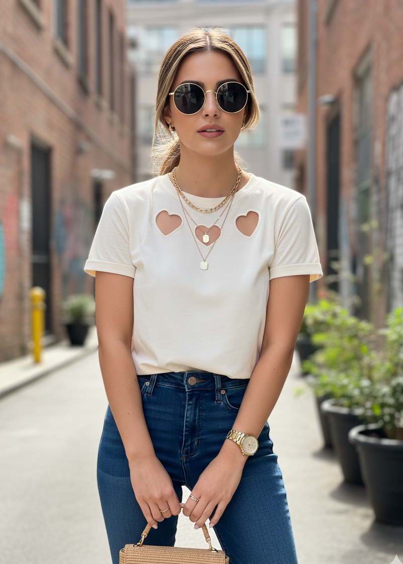 CAMISETA 123 ME FALTA TU CORAZON