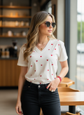 CAMISETA AMOR BRILLANTE