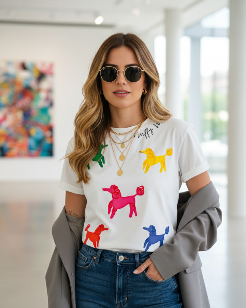 CAMISETA FLUFFY LOVE