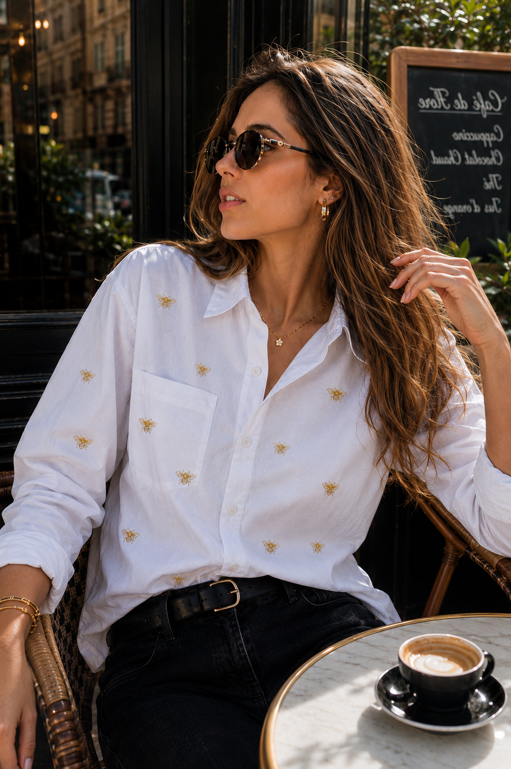 CAMISA ADELAIDA ||| LAS ABEJAS