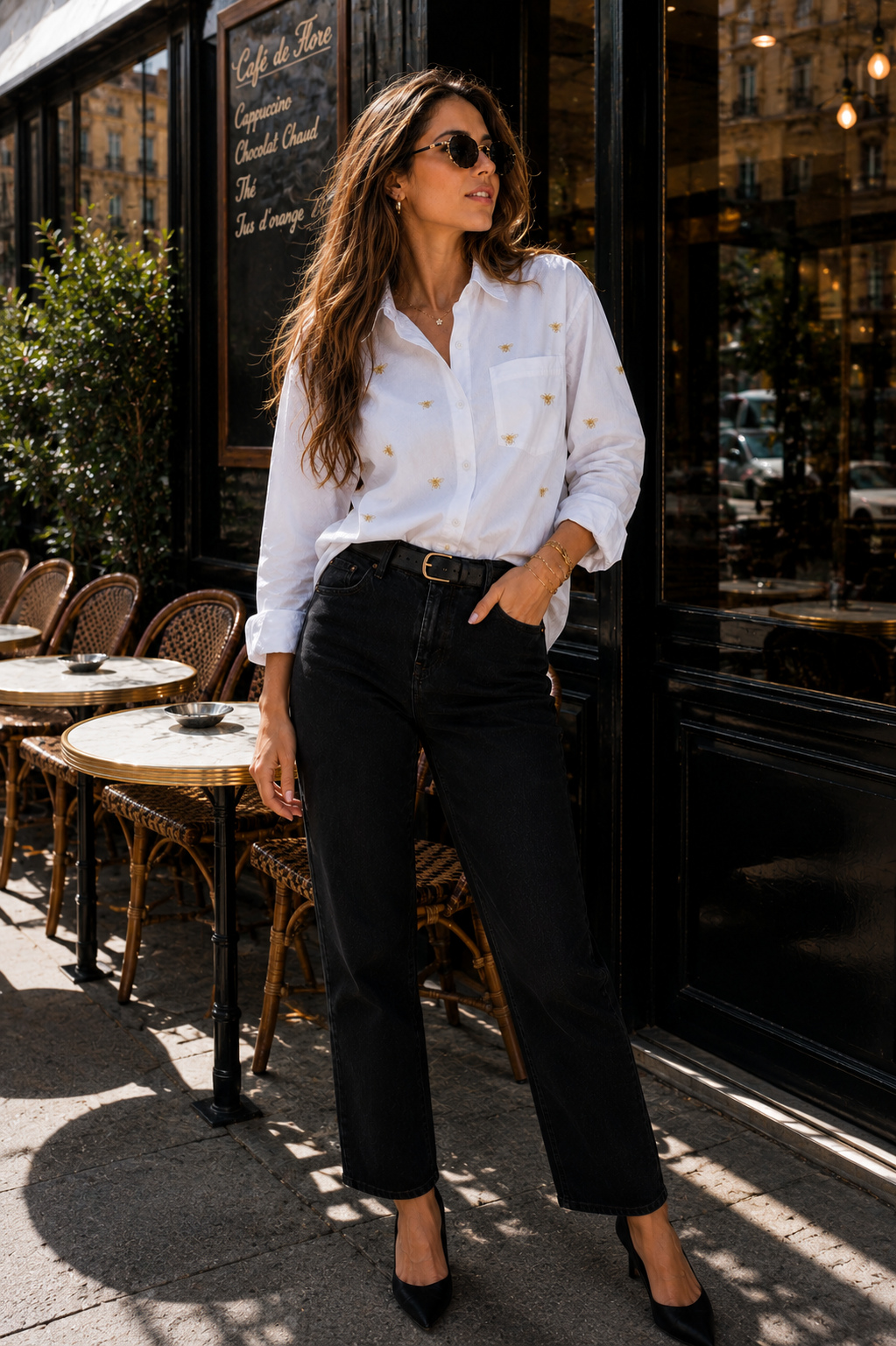 CAMISA ADELAIDA ||| LAS ABEJAS