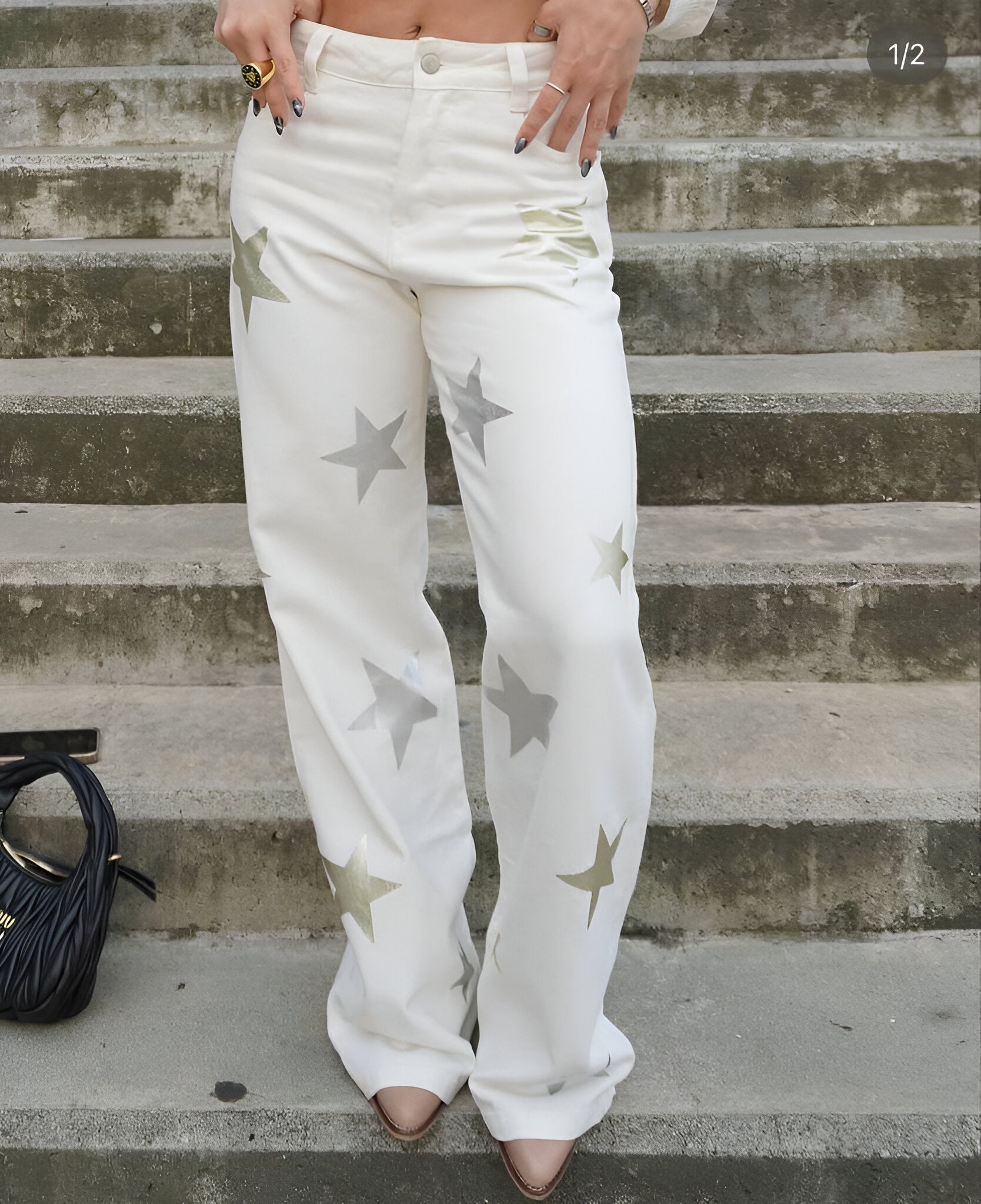 JEANS ESTRELLAS FOIL