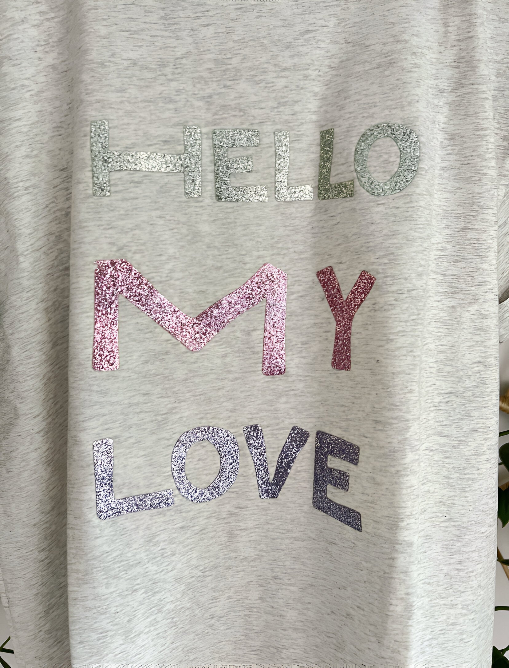 CAMISETA HELLO MY LOVE