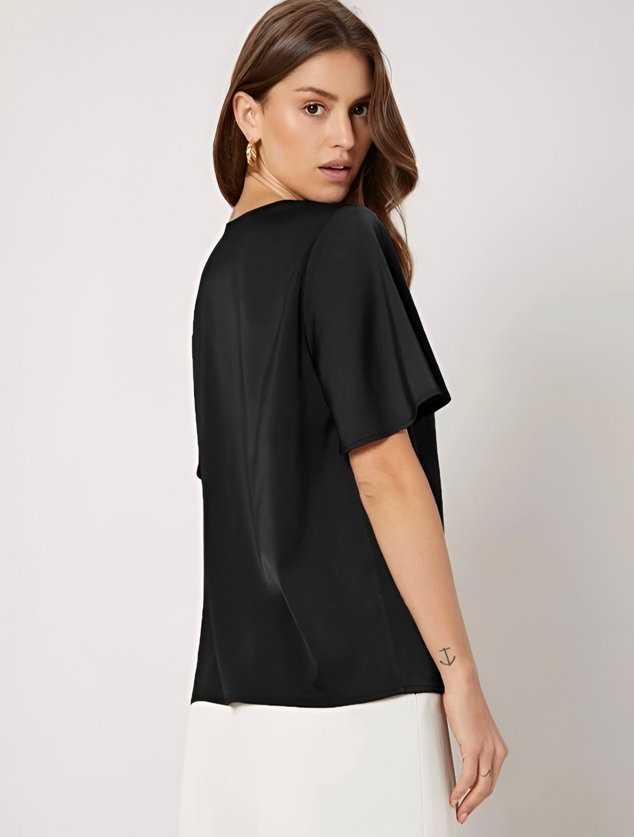 BLUSA MANGA VOLADO