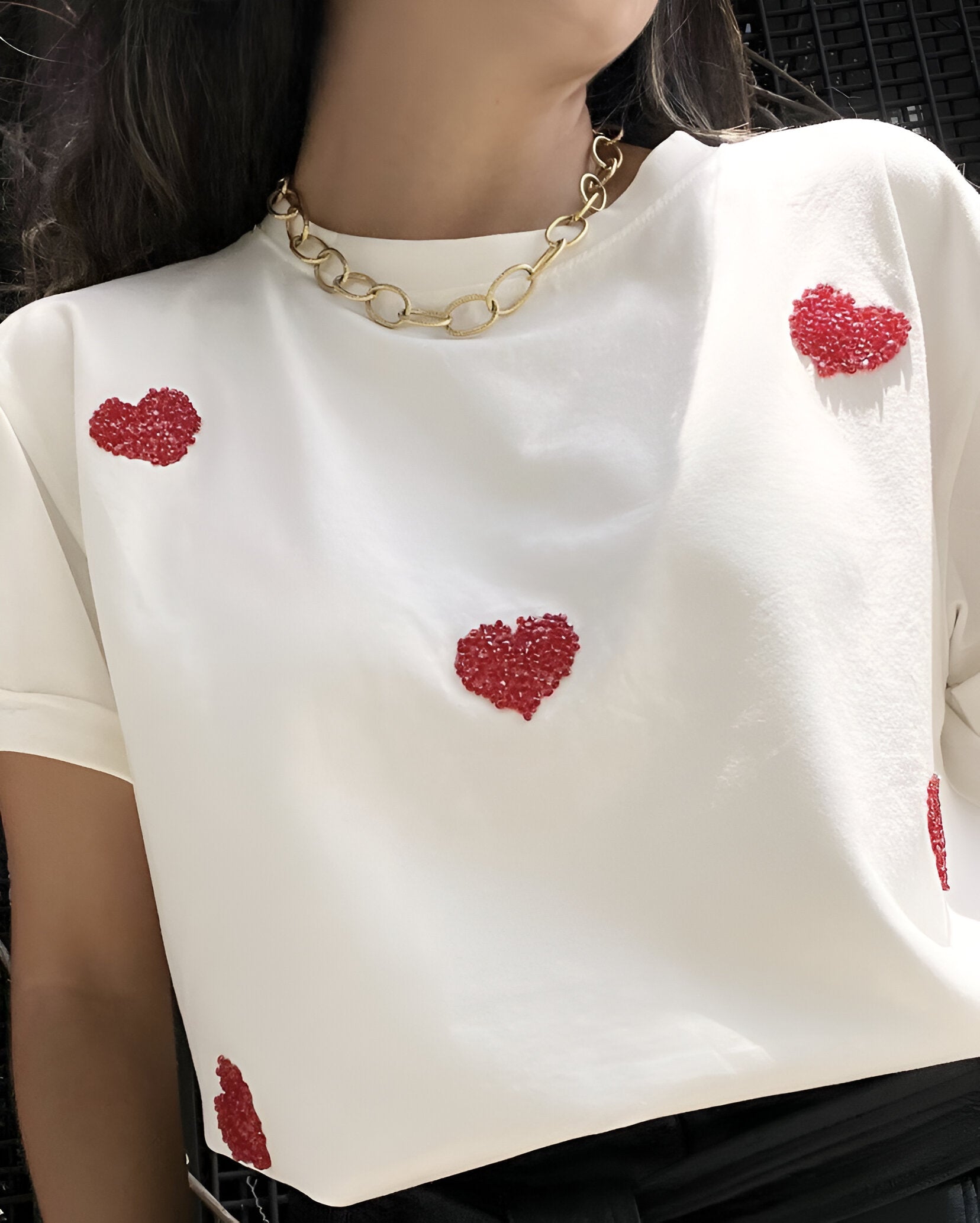 CAMISETA SHINY HEARTS