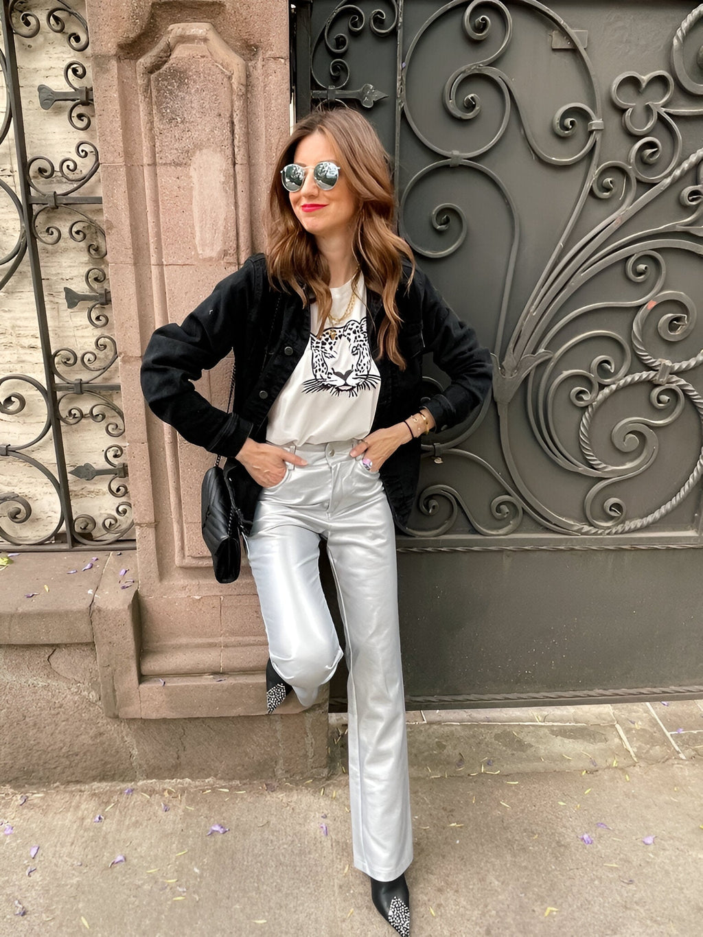 PANTALON CUERO VEGANO