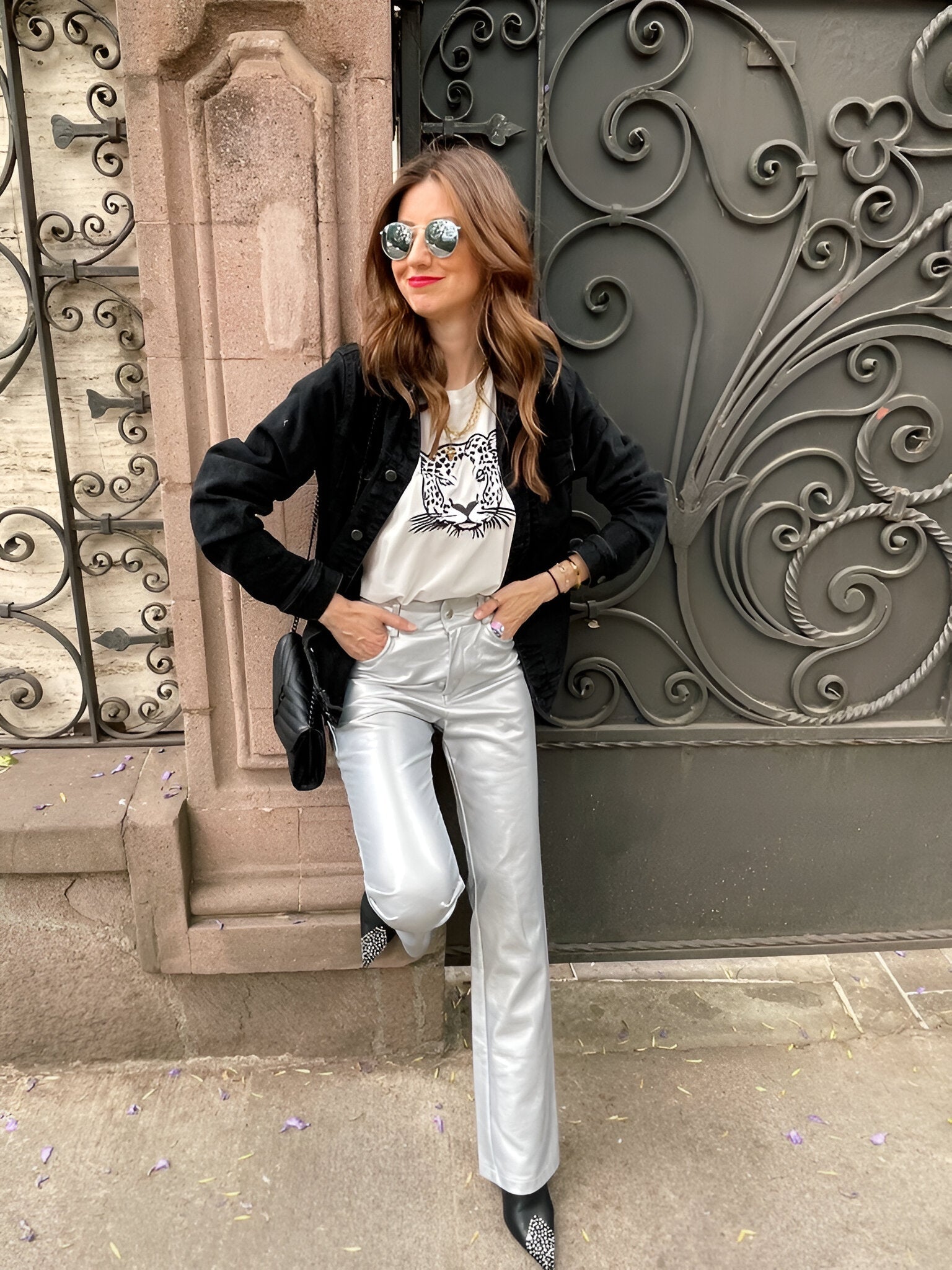 PANTALON CUERO VEGANO