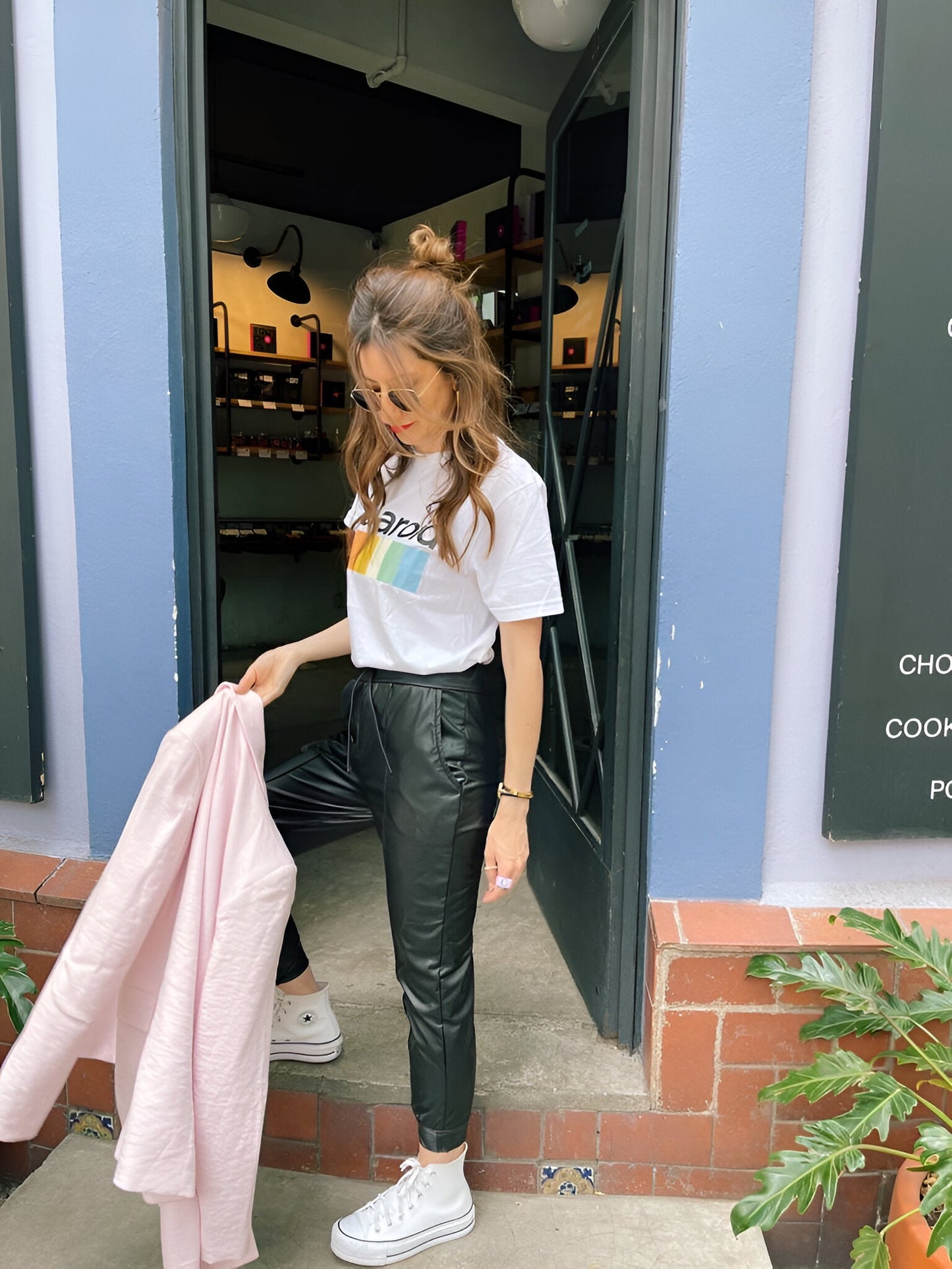 JOGGER CUERO VEGANO