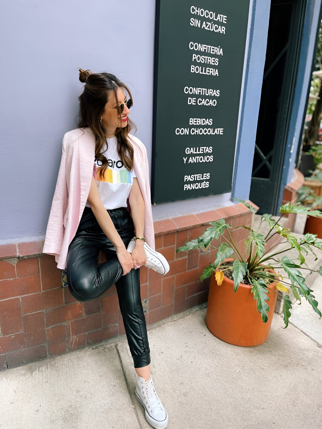 JOGGER CUERO VEGANO
