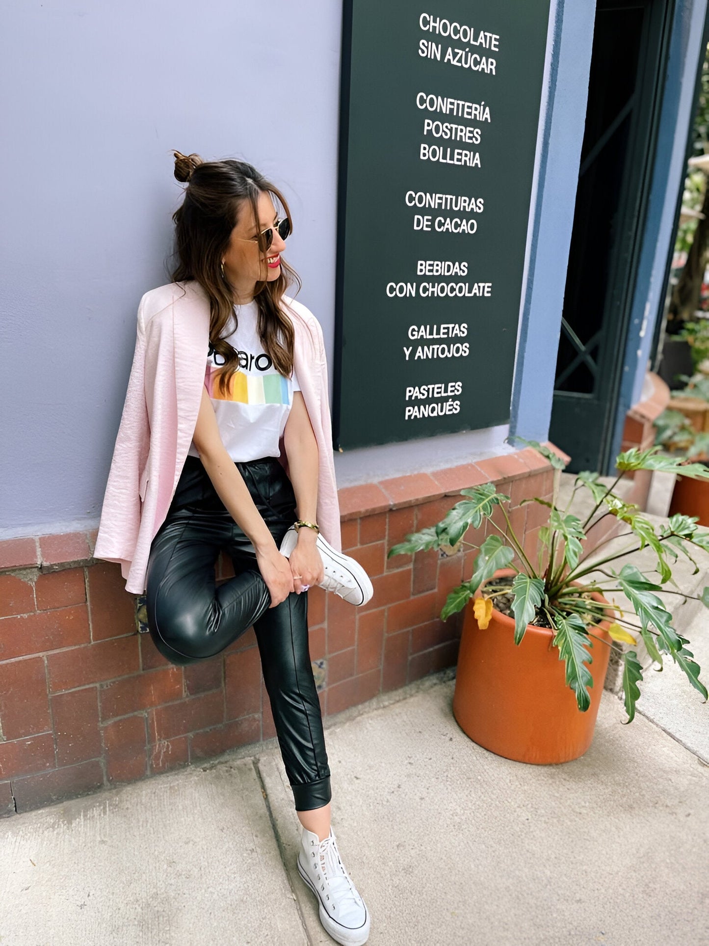 JOGGER CUERO VEGANO